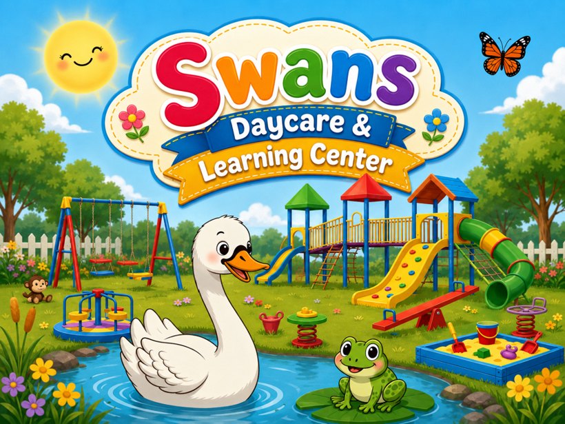Swans Daycare & Learning Center logo
